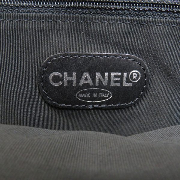 55714267 6 Chanel Matelasse Coco Mark Silver Metal Fittings Tote Bag