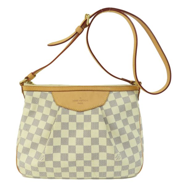 55714565 1 Louis Vuitton Siracusa PM Damier Azur Shoulder Bag