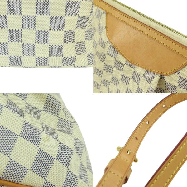 55714565 17 combine Louis Vuitton Siracusa PM Damier Azur Shoulder Bag