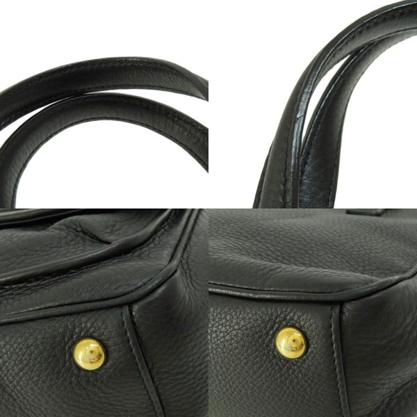 55714587 15 combine Gucci GG Detail Calf Leather Shoulder Bag Black