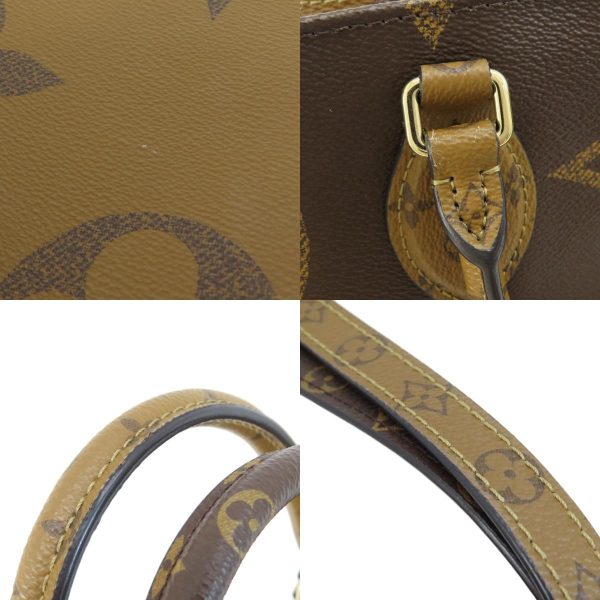 55714596 12 combine Louis Vuitton On The Go GM Giant Tote Bag Monogram Reverse