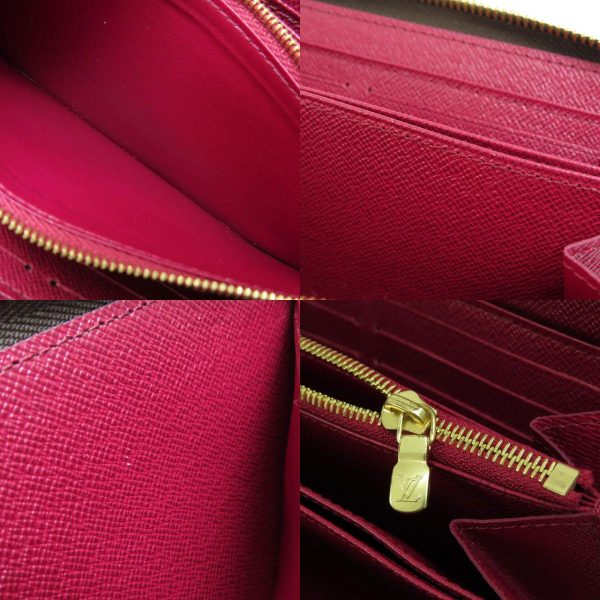 55718038 8 combine Louis Vuitton Zippy Monogram Fuchsia Long Wallet