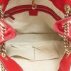 Gucci Chain Shoulder Soho Tote Bag Leather Red - Image 5