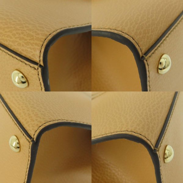 55719063 13 combine Gucci Interlocking G Outlet 2way Handbag Leather Beige