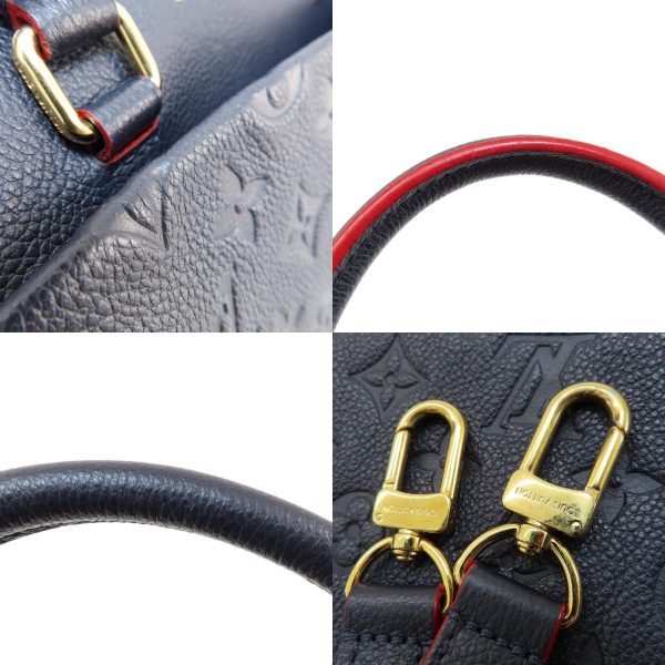 55728024 14 combine Louis Vuitton Speedy Bandouliere 25 Marine Rouge Handbag Amplant