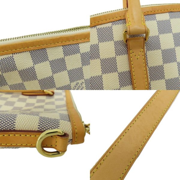 55802017 14 combine Louis Vuitton Riviera MM Damier Azur Tote Bag Canvas