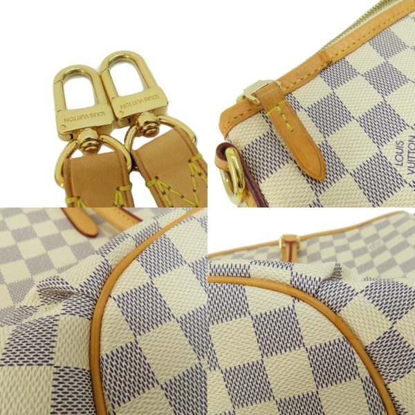 55802017 18 combine Louis Vuitton Riviera MM Damier Azur Tote Bag Canvas