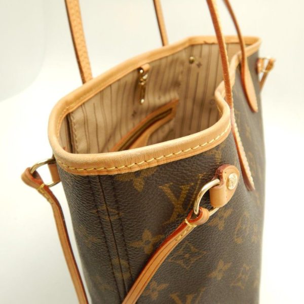 6 Louis Vuitton Monogram Neverfull PM Brown Tote Bag