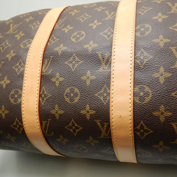 6 Louis Vuitton Monogram Keepall 45 Brown Boston Bag