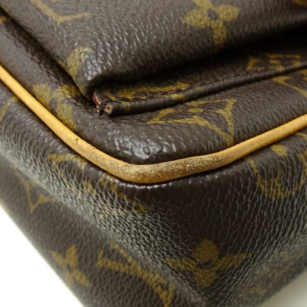 6 Louis Vuitton Monogram Viva Cite PM Shoulder Bag Brown