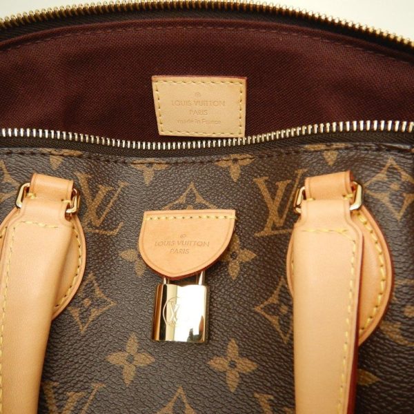 6 Louis Vuitton Monogram Rivolie PM 2Way Bag Brown