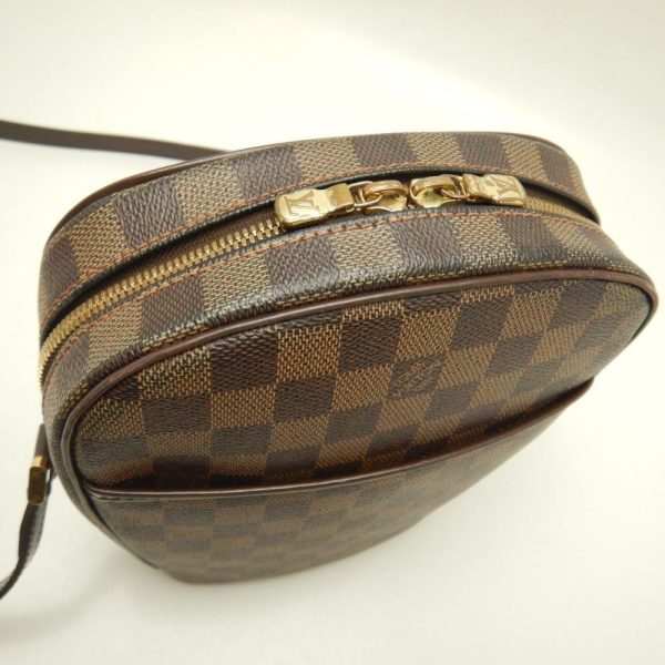 6 Louis Vuitton Damier Ipanema PM Ebene Shoulder Bag Brown