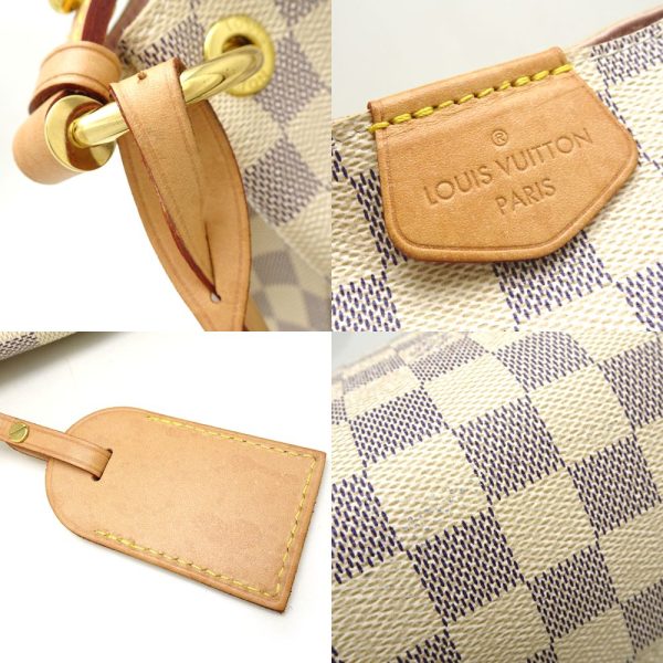 6 Louis Vuitton Damier Azur Graceful PM Tote