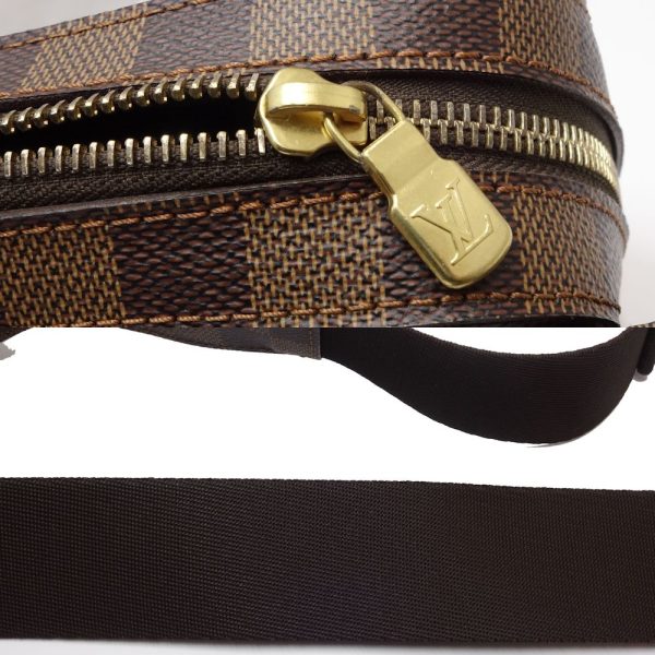 6 Louis Vuitton Damier Jeronimos body bag Ebene