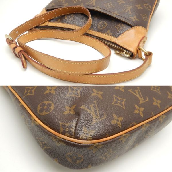 6 Louis Vuitton Monogram PM Crossbody Shoulder Bag Brown