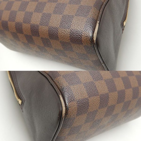 6 Louis Vuitton Damier Brera Handbag Brown