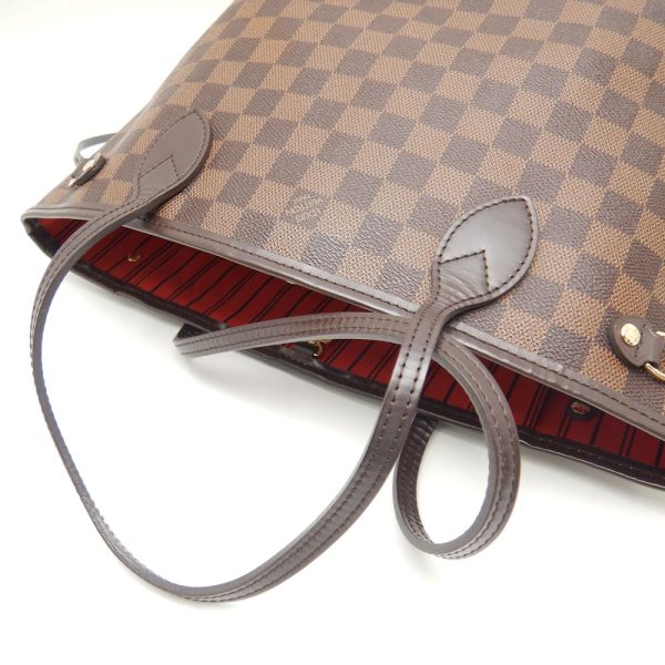 6 Louis Vuitton Damier Neverfull PM Tote Bag Brown