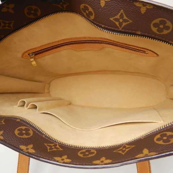 6 Louis Vuitton Monogram Babylon Tote Bag Brown