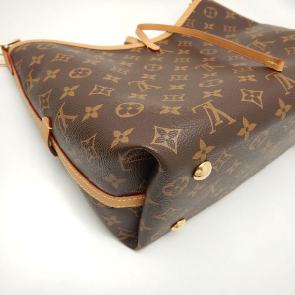 6 Louis Vuitton Monogram Carryall NM PM Shoulder Bag Brown