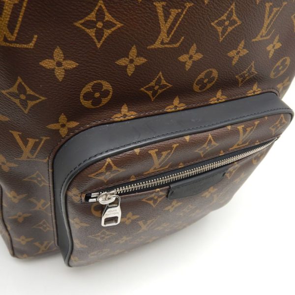 6 Louis Vuitton Josh Rucksack Backpack Monogram Macassar Brown Black