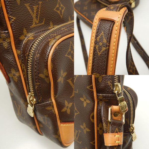 6 Louis Vuitton Monogram Shoulder Bag Brown