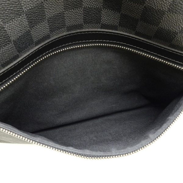 6 Louis Vuitton Damier Graphite Mick MM Diagonal Shoulder Bag