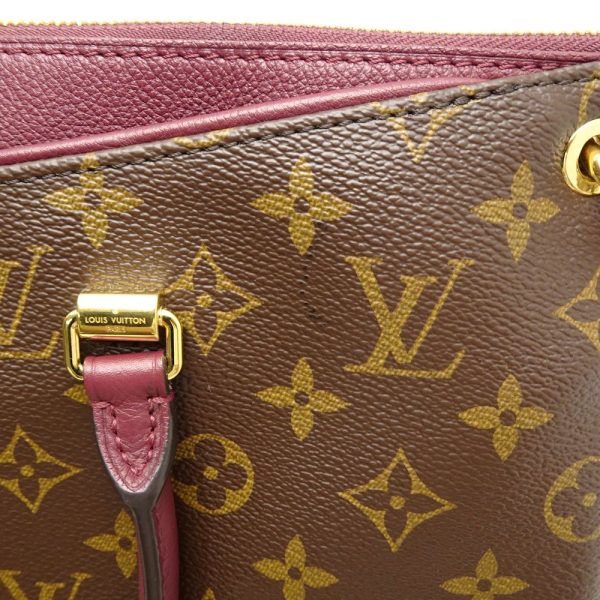 6 Louis Vuitton Monogram Pallas Raisin 2way Bag