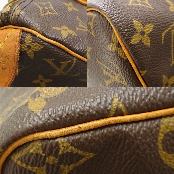 6 Louis Vuitton Monogram Speedy 30 Handbag Brown