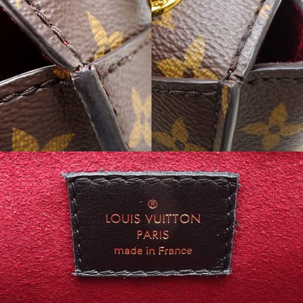 6 Louis Vuitton Monogram Shoulder Bag Brown