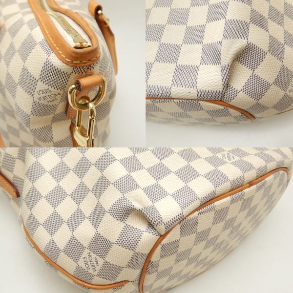 6 Louis Vuitton Damier Azur Riviera PM Handbag