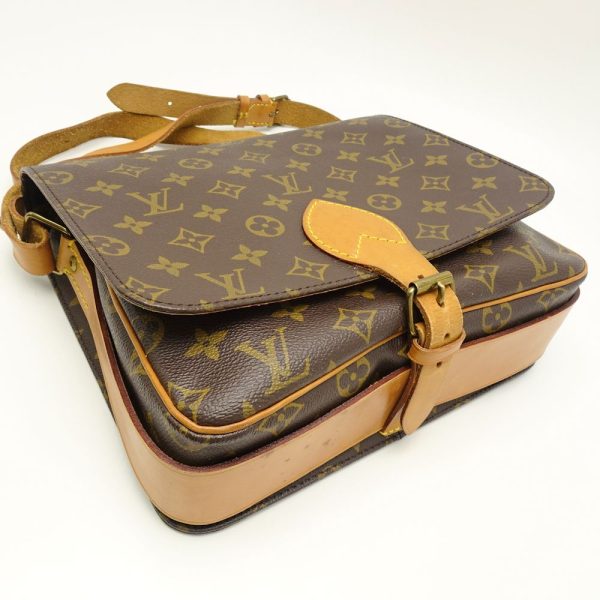 6 Louis Vuitton Monogram Cartesier Brown Diagonal Shoulder Bag