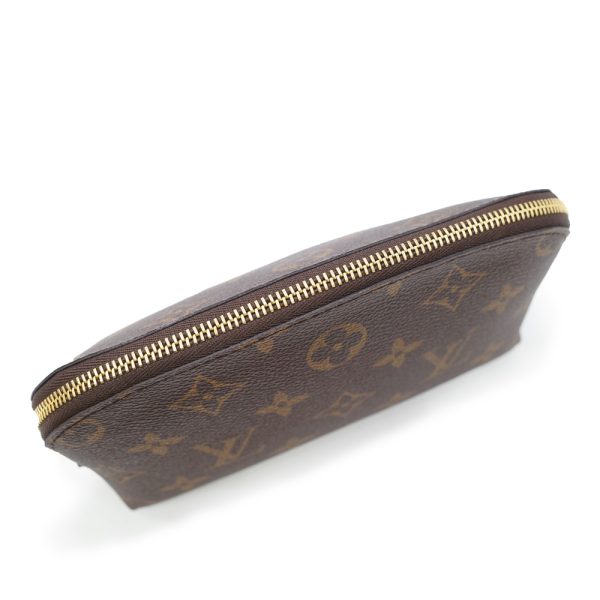 6 Louis Vuitton Pochette Cosmetic PM Cosmetic Pouch Monogram Brown