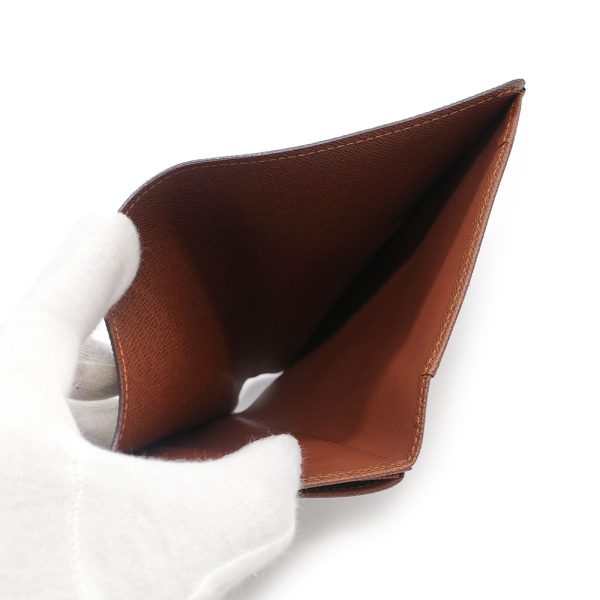 6 Louis Vuitton Porte Tresor Etuy Papier Folding Wallet Monogram Brown