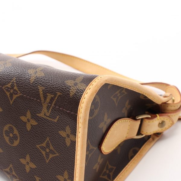 6 Louis Vuitton Popincourt Ron Monogram Shoulder Bag Brown