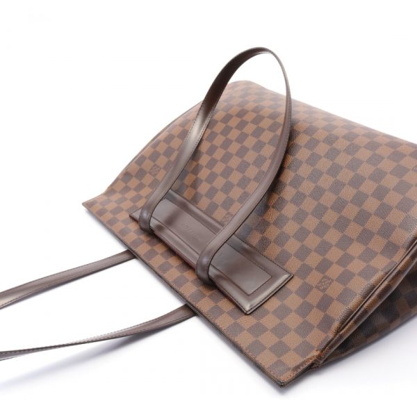 6 Louis Vuitton Parioli GM Damier Ebene Shoulder Bag Brown