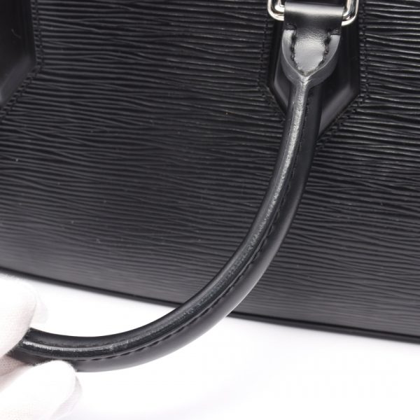 6 Louis Vuitton Jasmine Epi Noir Handbag Black