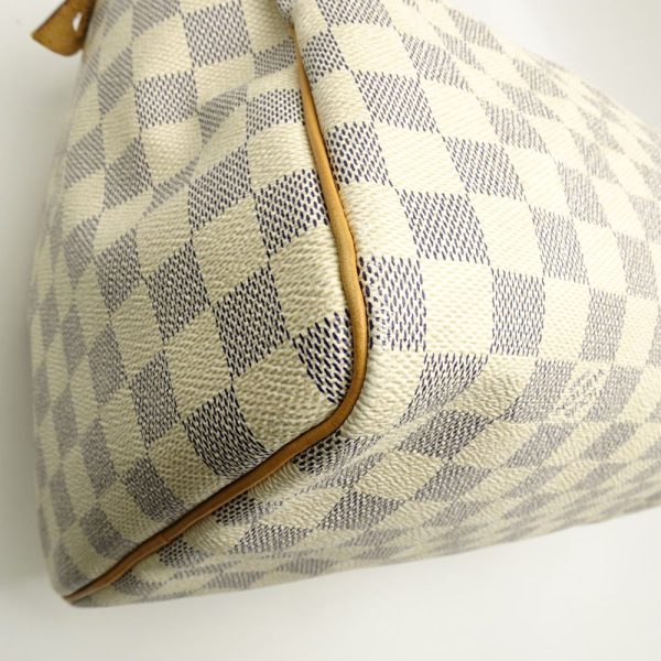 6 Louis Vuitton Damier Azur Speedy 30 Boston Bag