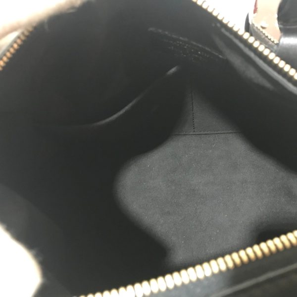 6 Louis Vuitton Bubble Eclipse Speedy 30 Shoulder Bag Noir Black