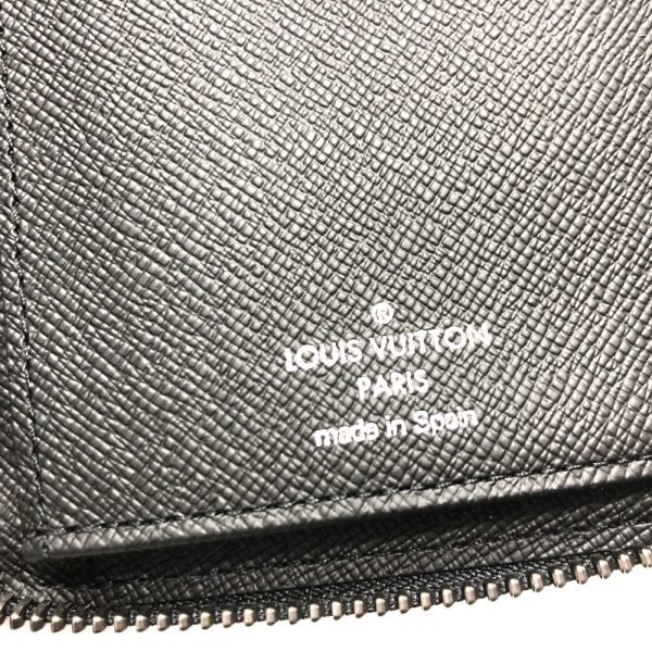 6 Louis Vuitton Monogram Eclipse Long Wallet Black