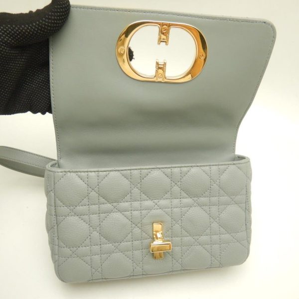 6 Christian Dior Caro Cloud Blue Shoulder Bag