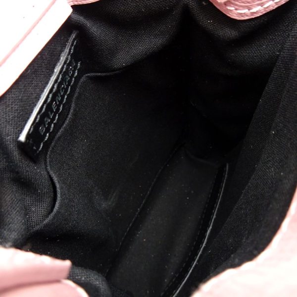 6 Balenciaga Holder Calf Pink Crossbody Shoulder Bag