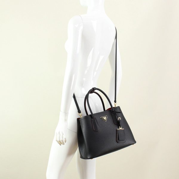 6 Prada Tote Bag Nero Fuoco Black