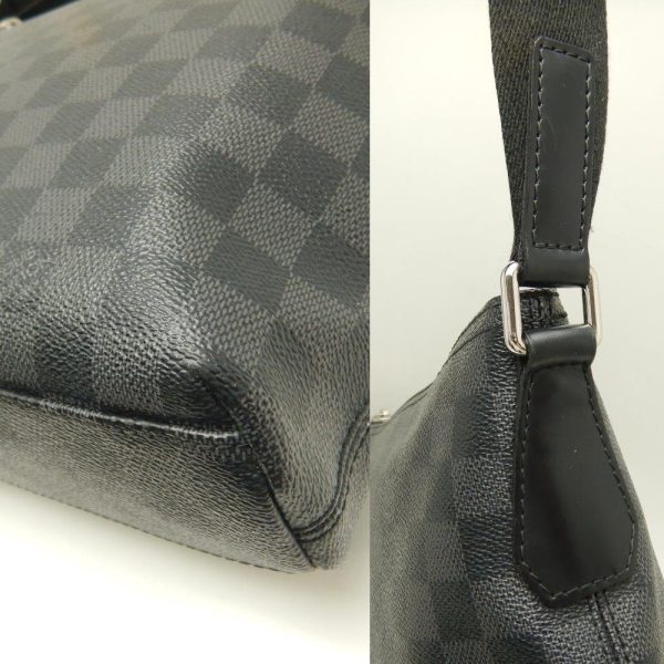 6 Louis Vuitton Damier Graphite Mick PM Diagonal Shoulder Bag