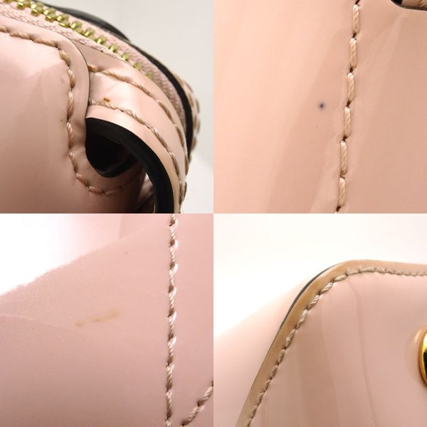 6 Louis Vuitton Miroir Patent Leather Rose Ballerine Pink 2WAY Bag