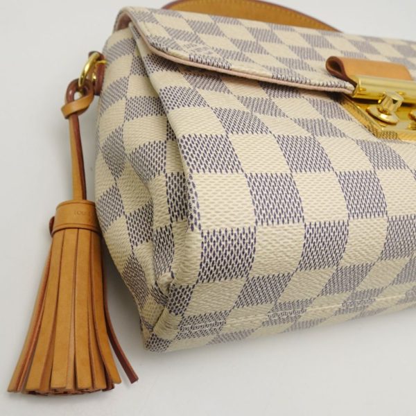 6 Louis Vuitton Damier Azur Croisette 2WAY Bag