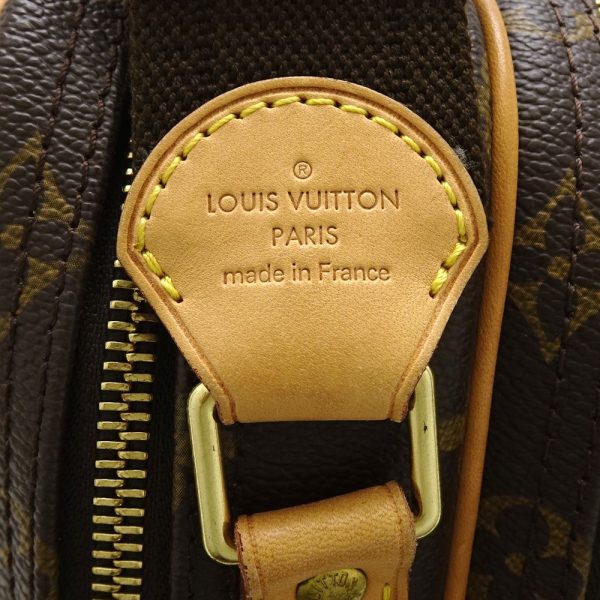 6 Louis Vuitton Monogram Reporter PM Brown