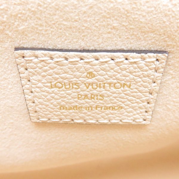 6 Louis Vuitton Amplant Bicolor On The Go PM 2WAY Bag Claim Creme