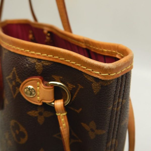 6 Louis Vuitton Monogram Neverfull PM Brown Tote Bag