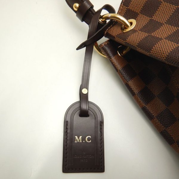 6 Louis Vuitton Damier Graceful PM Ebene Tote Bag