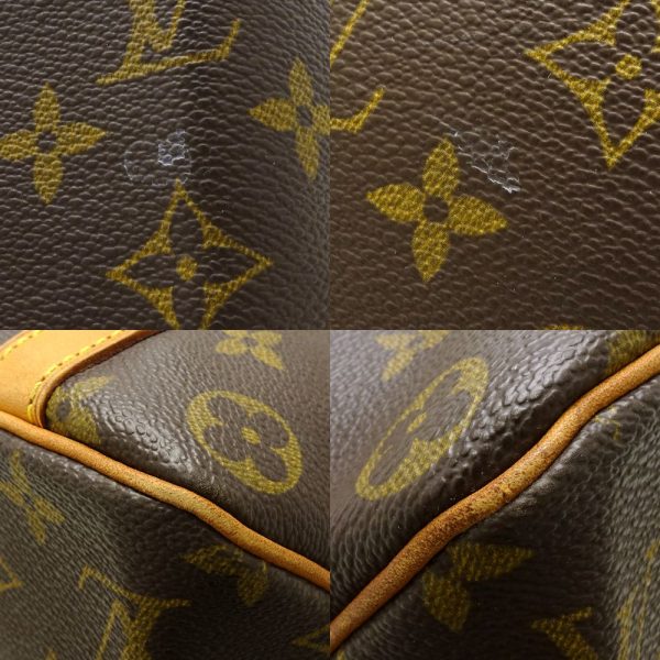 6 Louis Vuitton Monogram Sac Shopping Tote Brown